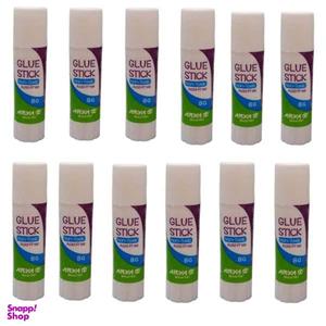 چسب ماتیکی آریا کد A8 بسته 12 عددی