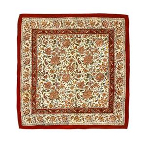 قلمکاری  رومیزی قلمکار طرح گل انار کد 37 -