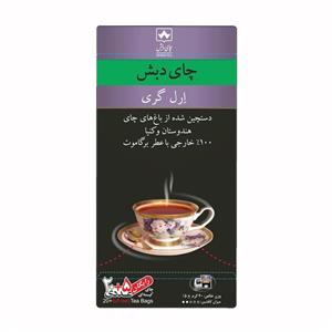 چای کیسه ای ارل گری چای دبش بسته 25 عددی