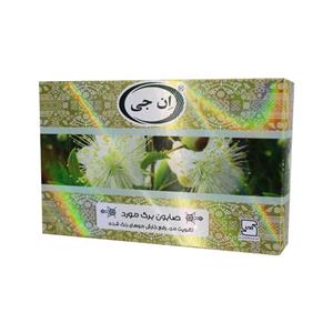صابون شستشو ان جی مدل برگ مورد وزن 100 گرم