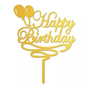 تاپر کیک طرح تولدت مبارک کد 109