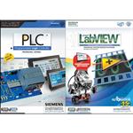 نرم افزار آموزش  plc نشر مهرگان به همراه نرم افزار آموزش Labview نشر مهرگان