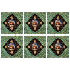 زیربشقابی مدل U1-42412 بسته 6 عددی