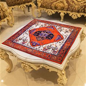 رومیزی طرح هریس رد کد KN-SQRed65