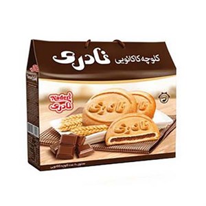 کلوچه کلاسیک کاکائو نادری - بسته 20 عددی