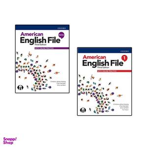 کتاب American English File Third Edition اثر جمعی از نویسندگان انتشارات الوندپویان جلد Starter و 1