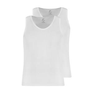 زیرپوش بدون آستین مردانه فردوس مدل TTW2 بسته 2 عددی