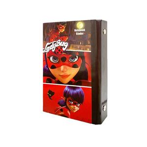 دفترچه یادداشت کلاسوری پاییزان طرح دختر کفشدوزکی