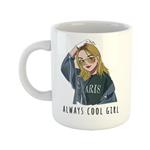 ماگ طرح دختر مدل Always cool girl