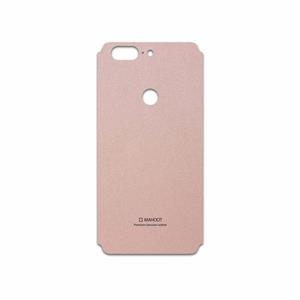 برچسب پوششی ماهوت مدل Rose Gold Leather مناسب برای گوشی موبایل وان پلاس 5T