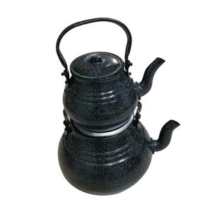 کتری سفری مدل توپی به همراه قوری