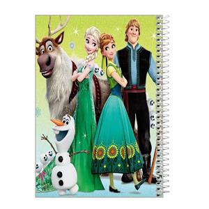 دفتر نقاشی 60 برگ طرح  السا و آنا کد tf14