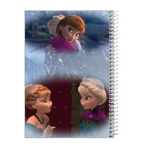 دفتر نقاشی 60 برگ طرح  السا و آنا کد tf17