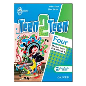 کتاب Teen 2 Teen 4 اثر Joan Saslow And Allen Ascher انتشارات اشتیاق نور
