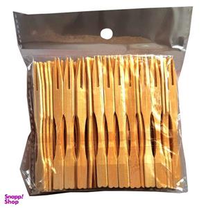 چنگال یکبار مصرف مدل HF-905 بسته 100 عددی