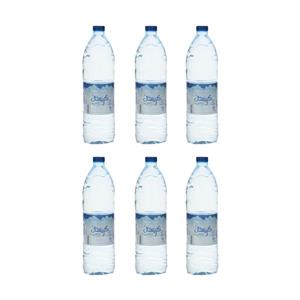 اب معدنی کریستال حجم 1.5 لیتر بسته 6 عددی Crystal Pure Drinking Water L Pack of 