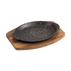 تابه گریل نالینو مدل Sorin سایز 18 به همراه تخته سرو Nalino Sorin Grill Pan Size 18 With Serving Board