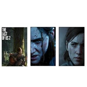 تابلو شاسی طرح بازی the last of us 2 کد AP400 مجموعه 3 عددی