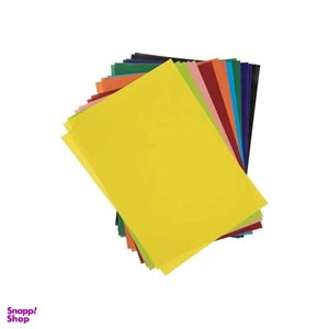 کاغذ رنگی A4 پونز مدل p-z0601 بسته 20 عددی