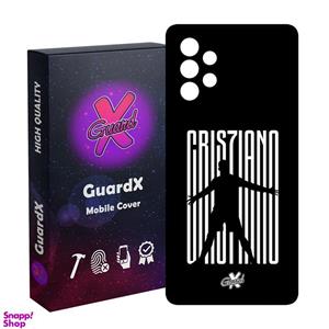 کاور گارد ایکس طرح CR7 مدل Glass10115 مناسب برای گوشی موبایل سامسونگ Galaxy A32 4G