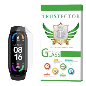 محافظ صفحه نمایش نانو تراستکتور مدل TPU مناسب برای مچ بند هوشمند شیائومی Mi Band 6 Global Version Trustector Nano Screen Protector For Xiaomi 