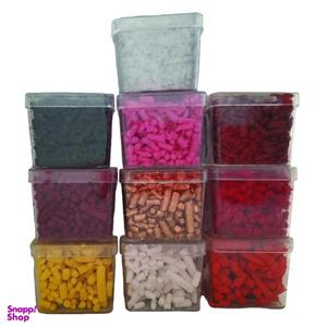 رنگ تزیین شمع مدل Kam10 بسته 10 عددی