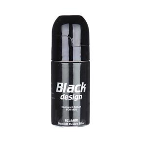 رول ضد تعریق مردانه اسکلاره مدل Blac Design حجم 60 میلی لیتر Sclaree Roll On Deodorant For Men 60ml 