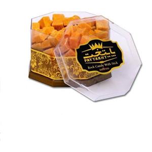 قند حبه زعفرانی پایتخت - 370 گرم paytakht saffron sugar cube- 370 g