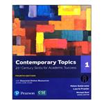 کتاب Contemporary Topics 1 اثر جمعی از نویسندگان انتشارات ایده درخشان