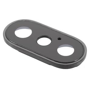 شیشه دوربین مدل A1865-GRY مناسب برای گوشی موبایل اپل iPhone X به همراه فریم