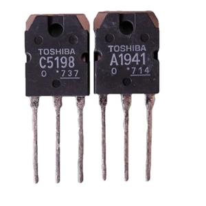 ترانزیستور  مثبت و منفی توشیبا مدل C5198-A1941 مجموعه 2 عددی