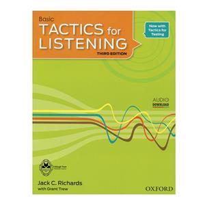 کتاب زبان TACTICS for LISTENING ادیشن سوم سطح BASIC
