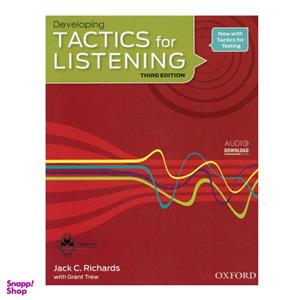 کتاب Developing Tactics For Listening Third Edition اثر Jack C.Richards and Grant Trew انتشارات اشتیاق نور