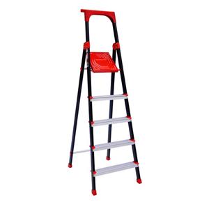 نردبان خانگی آلوم پارس پله الماس 5 پله