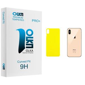 محافظ پشت گوشی الکا مدل Premium glass مناسب برای گوشی موبایل اپل iPhone XS Max
