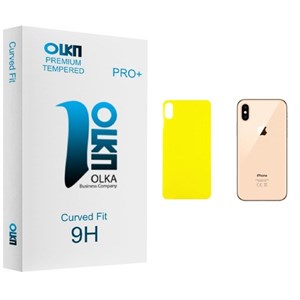 محافظ پشت گوشی الکا مدل Premium glass مناسب برای گوشی موبایل اپل iPhone XS Max