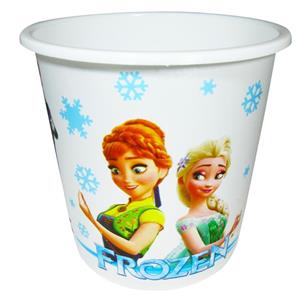 سطل زباله اتاق کودک مدل برفی کد FROZEN-1 