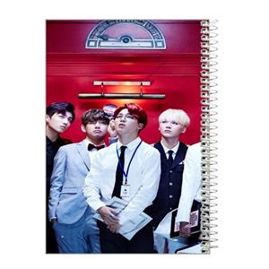 دفتر نقاشی 40برگ طرح بی تی اس کد rb107