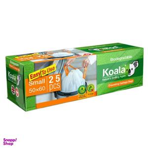 کیسه زباله کوالا مدل بندار بسته 25 عددی