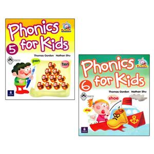 کتاب Phonics For Kids اثر Thomas Gordon And Nathan Shu انتشارات اشتیاق نور جلد 5 و 6
