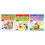 کتاب Phonics For Kids اثر Thomas Gordon And Nathan Shu انتشارات اشتیاق نور سه جلدی