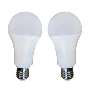 لامپ ال ای دی 15 وات پارسوآ مدل حبابی پایه E27 بسته 2 عددی