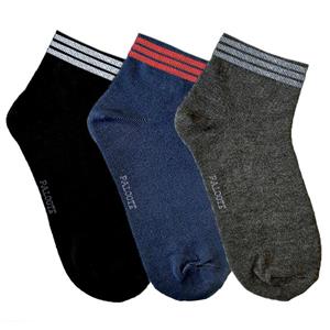 جوراب مردانه پالوته مدل PM-Lii مجموعه سه عددی