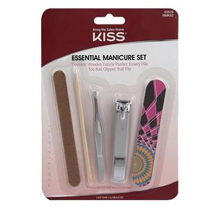 ست مانیکور کیس مدل RMK02 Kiss Essential Manicure Set 