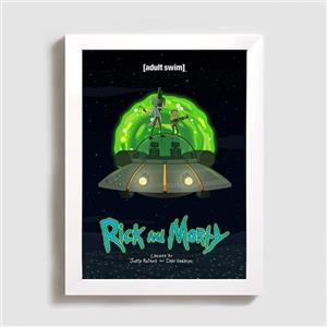 تابلو مدل ریک و مورتی rick and morty W08