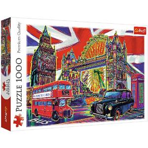 پازل 1000 تکه ترفل مدل Colours Of London trefl Colours Of London puzzle 1000pcs