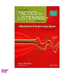 کتاب Developing TACTICS for LISTENING THIRD EDITION اثر Jack C. Richards انتشارات Oxford