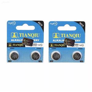 باتری ساعت تیانکیو مدل AG 13 LR44 A76 بسته 4 عددی