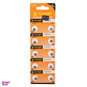 باتری ساعتی تیانکیو مدل AG0 LR521 379 بسته 10 عددی