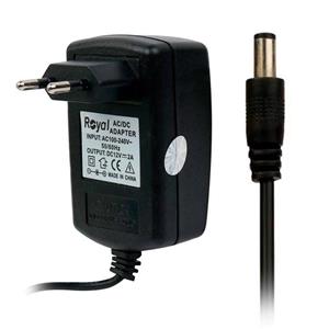 آداپتور برق 12 ولت 2 آمپر رویال مدل 1011242